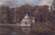 John Constable The Quarters behind Alresford Hall china oil painting artist